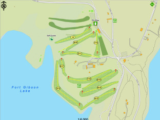 Preview of View 9-hole Golf Course Map